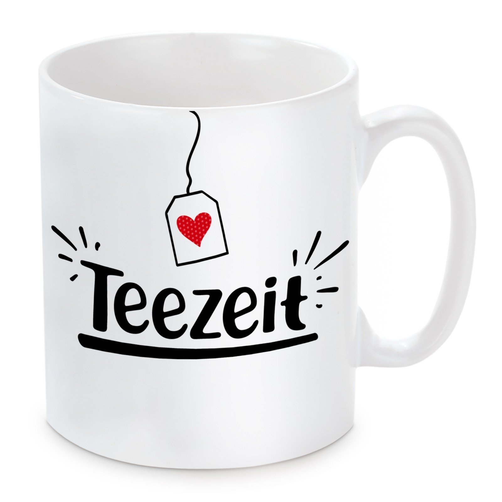 Tasse mit Motiv - Teezeit