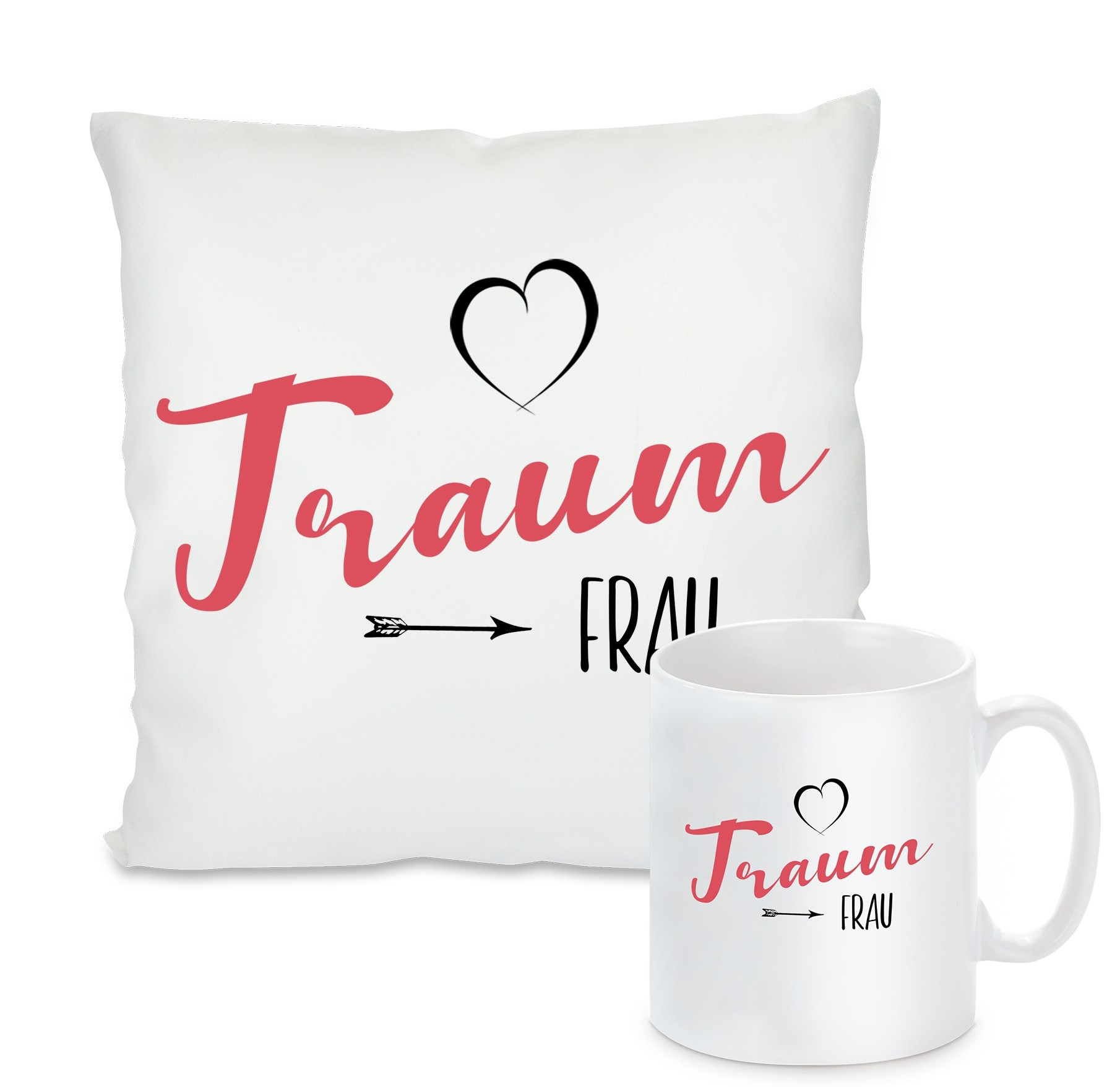 Kissen oder Tasse: Traumfrau