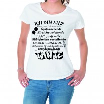 Damen T-Shirt Modell: Atemberaubende Tante