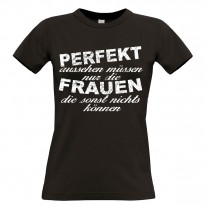 Damen T-Shirt Modell: Perfekt aussehen