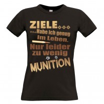 Damen T-Shirt Modell: Ziele habe ich genug