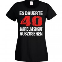 Damen T-Shirt Modell: Gut aussehen - Alter wählbar