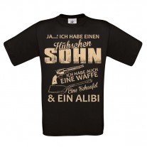 Herren T-Shirt Modell: Hübscher Sohn