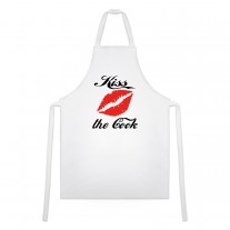 Grillschürze mit Motiv - Modell: Kiss the Cook