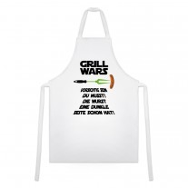 Grillschürze mit Motiv - Modell: Grill Wars