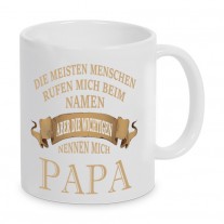 Tasse Modell: Die wichtigen nennen mich Papa