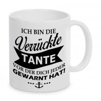 Tasse Modell: Verrückte Tante