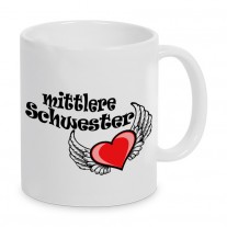 Tasse Modell: mittlere Schwester