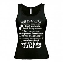 Damen Tank Top Modell: Atemberaubende Tante