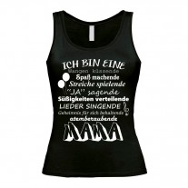 Damen Tank Top Modell: Atemberaubende Mama