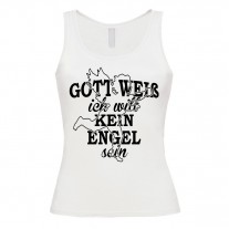 Damen Tank Top Modell: Ich will kein Engel sein