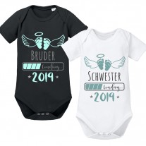 Babybody: 2019 Schwester / Bruder LOADING...