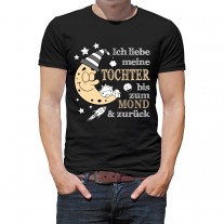 Herren T-Shirt Modell: Ich liebe meine Tochter