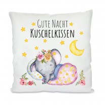 Kissen: Gute Nacht Kuschelkissen