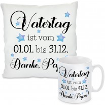 Kissen oder Tasse: Vatertag