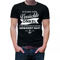 Herren T-Shirt Modell: Ich bin der verrückte Onkel