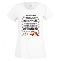 Funshirt oder Tanktop: Ich wollte mich wirklich benehmen