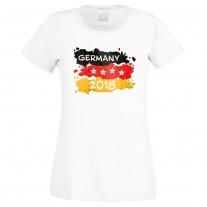 WM-Shirt weiß - als Tanktop, Babybody, Kinder, Damen oder Herrenshirt - Germany 2018