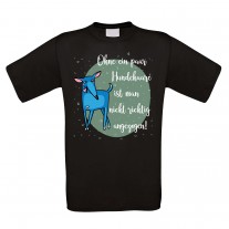 Funshirt oder Tanktop: Ohne ein paar Hundehaare ist man nicht richtig angezogen!