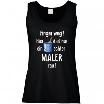 Funshirt oder Tanktop: Finger weg! (Maler)