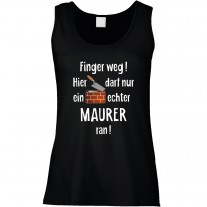 Funshirt oder Tanktop: Finger weg! (Maurer)