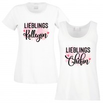 Funshirt oder Tanktop: Lieblings-Kollegin / -Chefin / -Freundin / -Mama ...