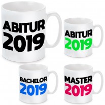 Tasse: Abitur - Bachelor - Master 2019