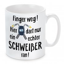 Tasse: Finger weg! (Schweißer)