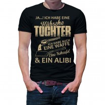 Herren T-Shirt Modell: Hübsche Tochter