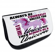 Kosmetiktasche - Kulturbeutel - Schminktasche Modell: Always be yourself