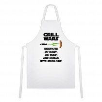 Grillschürze mit Motiv - Modell: Grill Wars