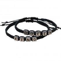 Partnerarmbänder King & Queen
