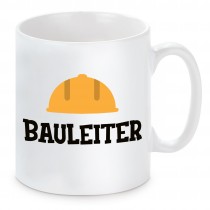 Tasse mit Motiv - Bauleiter