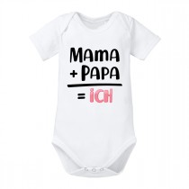 Babybody - Modell: Mama+Papa=ich