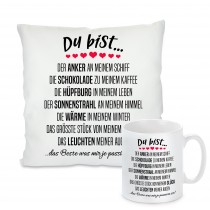 Kissen oder Tasse: Du bist...