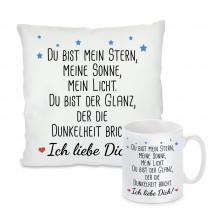 Kissen oder Tasse: Du bist mein Stern