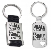 Schlüsselanhänger: Inhale - Exhale