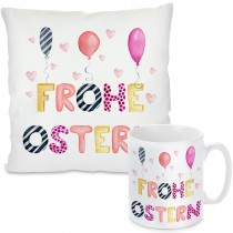 Kissen oder Tasse: Frohe Ostern