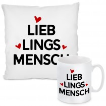 Kissen oder Tasse: Lieblingsmensch!