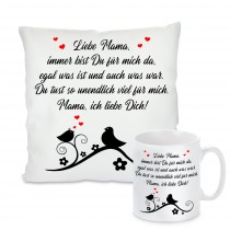 Kissen oder Tasse: Liebe Mama