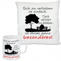 1 Kissen 1 Tasse