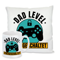 Kissen oder Tasse: Dad Level freigeschaltet
