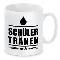 Tasse mit Motiv: Schülertränen