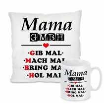 Kissen oder Tasse: Mama GmbH
