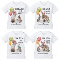 Kindershirt - Frohe Ostern! (große Schwester - großer Bruder)