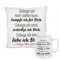Kissen oder Tasse: Solange ich noch stehen kann