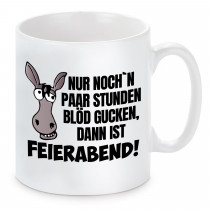 Tasse mit Motiv - Feierabend