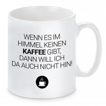 Tasse mit Motiv - Kaffee im Himmel