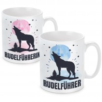 Tasse: Rudelführer / Rudelführerin.