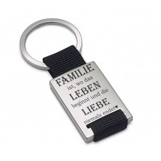  Lieblingsmensch Schlüsselanhänger Modell: Familie ist... 